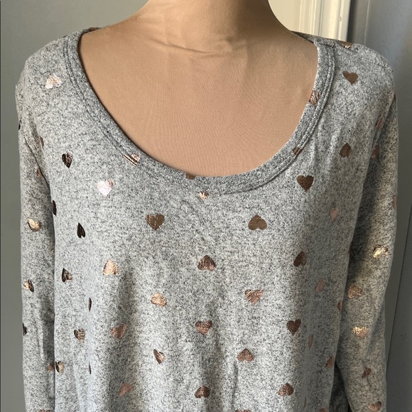 Lounge Set with Heart Pattern - Picture 2 of 10